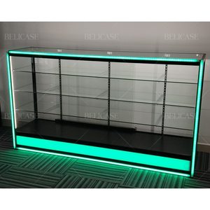 Smoke Shop <span class=keywords><strong>Show</strong></span> Case Gabinete de lujo Estante de exhibición de licor Gabinete de exhibición Led con cerradura para productos - Product Image 4