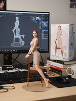 Impression 3D de figurines personnalisées, modélisation de figurines, création de modèles 3D en couleur, reproduction de portraits photo-à-figurine, joueur de golf, personnage humain
