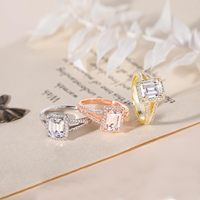 Bague de fiançailles en diamant de laboratoire en or 18 carats pour femme diamant certificat IGI véritable bague en diamant de laboratoire personnalisée