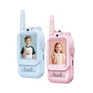 Videoportero para Niños con Pantalla de 2 Pulgadas, Videollamada Bidireccional en Tiempo Real, Alcance de 500 m, Clasificación IP56, Batería de 500-1000 mAh, Frecuencia UHF, Voz - Product Image 2