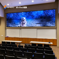 Écran LED COB intérieur UHLED P1.2 P0.93 à haute résolution d'ombres de teinte 16 bits, mur vidéo micro LED, écran LED COB pour salle de réunion