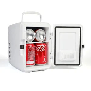 Sản xuất beila 4L 6 lon chăm sóc da tủ lạnh AC 110V DC 12V Nhiệt Cooler Hot Bán bán buôn Mini tủ lạnh