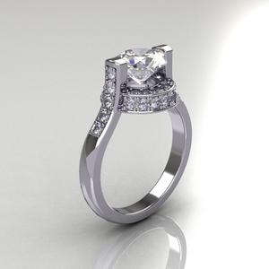 Anello con Cristallo Fluttuante per Donne, Accessorio Minimalista Elegante per Uso Quotidiano e Feste - Product Image 6