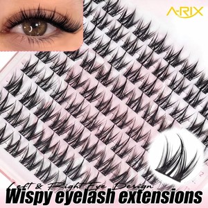 ขนตาปลอม A-RIX Natural C Curl รุ่น Trendy Fairy Style แบบต่อขนตาเป็นช่อ ขนนุ่มเหมือนขนมิงค์ น้ำหนักเบา ใช้งานง่าย ต่อขนตาเองที่บ้านได้ - Product Image 1