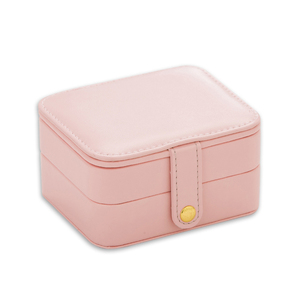 Pochette Minimaliste en Velours de Luxe Personnalisée pour Bijoux avec Miroir, Emballage en Cuir Personnalisé pour Bijoux Faits Main, Personnalisable - Product Image 4