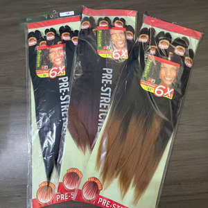 Estensioni per trecce sintetiche X/P 6X da 52 pollici, 420g, di alta qualità e convenienti, per trecce africane e extension per capelli. - Product Image 1