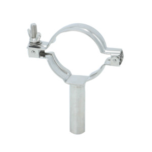 SS304 DIN DN80 cấp thực phẩm vệ sinh thép không gỉ Tri kẹp phụ kiện TH011 SMS Vòng kết nối dài Cấu trúc ống Ống Móc Áo - Product Image 6