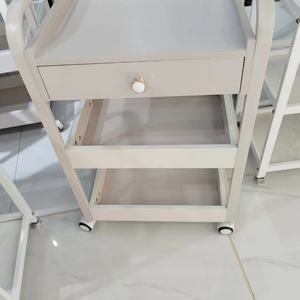 Carrito de Peluquería con Marco Metálico Moderno y Soportes para Secador, Precio al por Mayor - Product Image 4