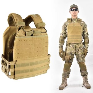 Gilet tactique Molle de combat robuste noir personnalisé - Product Image 3