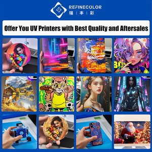 Stampante UV DTF Flatbed A3 Refinecolor Più Venduta per Adesivi, Cover per Telefono, Tumbler, Palline da Golf e Stampa su Acrilico per Piccole Imprese - Product Image 4