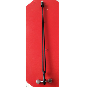 Guy Rope Clamp 4Mm 20Cm Length <b>Plastic</b> Universal Outdoor Camping Tent <b>Hook</b> Elastic Rope Series - Product Image 2