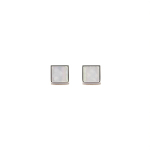 Pendientes de Moda con Cristales, Acero Inoxidable 316L, Baño de Oro PVD, Resistentes y Sostenibles, Forma Cuadrada - Product Image 2