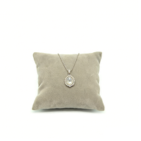 Coussin en velours pour petite montre, présentoir à bijoux et bracelets pour boîte à montres