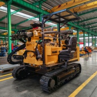 Pile driver solaire tout-terrain à chenilles |   Moteur puissant de 91 kW + télécommande |   Adapté aux conditions désertiques à haute température