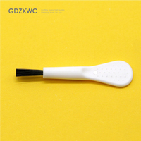 Brosse de nettoyage pour téléphone, mini brosse anti-poussière blanche et noire, brosse à poils doux en nylon PBT, mini nettoyeur d'électronique, gadget, 5 couleurs