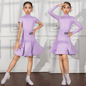 Costumes de <span class=keywords><strong>danse</strong></span> latine pour enfants, tenues de compétition professionnelles, costumes pour examens d'art de niveau avancé, tenues de performance - Product Image 4