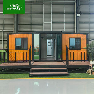 Maison en conteneur d'habitation portable conçue sur mesure préfabriquée bon marché modulaire 2 3 chambres à coucher Maison en conteneur extensible Maison Mabile - Product Image 1