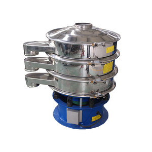 High quality Powder Rotary <b>Vibrating</b> <b>Screen</b> Machine Coffee Cocoa Powder Vibration Sieveing Equipment - Product Image 2