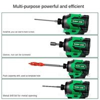 Perceuse sans fil professionnelle Ruiba 230NM RB-SD2108, tournevis électrique 300W, outils de charge de batterie, tournevis à percussion sans balais