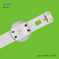 RH-32 8led 3v 1 pièces/ensemble SJ2 V18 DRT 32 3148 6916L-3148A HC320DXN utiliser pour 32 pouces TV réparation Kit de rétroéclairage LED