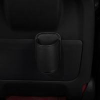 Porte-gobelet de voiture multifonctionnel en cuir PU 2-en-1 de qualité supérieure pour voiture, idéal pour les affaires ou les occasions de luxe, fixation murale pour la porte arrière