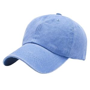 Venta al por mayor de 6 paneles de algodón lavado gorras de béisbol BSCI certificado Multicolor deportes gorra para correr logotipo personalizado con tela común - Product Image 5