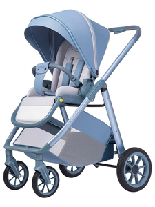 Passeggino 3-in-1 di Alta Qualità, Facilmente Pieghevole, Telaio in Acciaio Inox, Materiale Oxford, per Neonati 0-3 Anni, Prodotto in Cina - Product Image 2