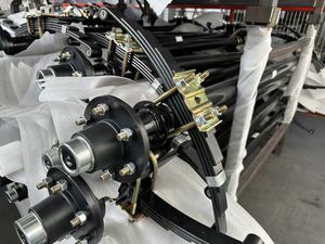 <span class=keywords><strong>Essieu</strong></span> de torsion/droit sans frein de 3500 lb pour remorques avec ressort à lames - Product Image 5