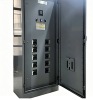 Armoire de distribution électrique industrielle 100A IP55 480V AC en acier avec système de verrouillage intelligent pour disjoncteur et barre omnibus