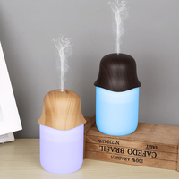 Humidificateur ultrasonique électrique USB en forme d'animal mignon, capacité 230 ml, 7 lumières LED changeantes, diffuseur d'huiles essentielles pour la maison