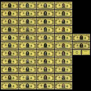 Billete <span class=keywords><strong>de</strong></span> Banco Chapado en Oro <span class=keywords><strong>de</strong></span> 1000000 Dólares Personalizado del Ex Presidente <span class=keywords><strong>Donald</strong></span> <span class=keywords><strong>Trump</strong></span> - Product Image 1