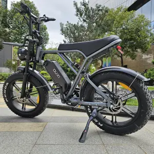 EU Warehouse Ouxi H9 Electric Bike 250W/1000W E Bike Pedal Assist Electric City Fat Tire EBike Electric Bicycle H9 3.0