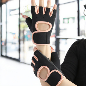 Gants de musculation unisexes en polyester pour haltérophilie et entraînement de force, à doigts ouverts, pour la protection des mains en salle de sport à domicile - Product Image 3