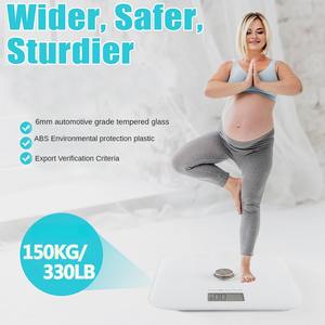 Neuer Typ Umwelt freundliche OEM/ODM-Personen waage Tragbare digitale Waage 150kg Batterie freie LED-Anzeige ABS Edelstahl - Product Image 2