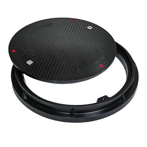 EN124 표준 B125 600mm 맞춤형 복합 Smc 맨홀 커버 호주 수지 섬유 사용 맨홀 커버 판매 - Product Image 2