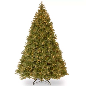 Wholesale High Quality Artificial PE Spruce <b>Christmas</b> <b>Tree</b> | Standing Base | Multicolored <b>LED</b> <b>Lights</b> | 5-10Ft Size | Fireproof | - Product Image 2