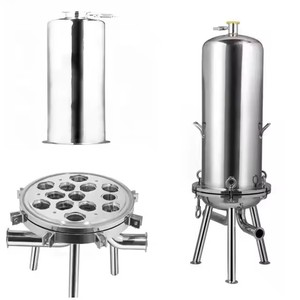 ที่กรองของเหลวสแตนเลสสำหรับอุปกรณ์บำบัดน้ำ SUS304และ316L - Product Image 2