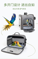 Sac de transport pour perroquet en nylon respirant, sac à oiseaux portable pour les sorties, design résistant aux éclaboussures