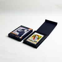 Boîte personnalisée recyclable logo carton aimants rigides vêtements emballage produits couvercle magnétique coffret cadeau plia