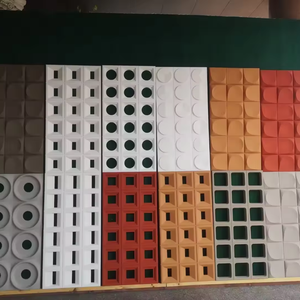 Paneles de pared de piedra sintética decorativos de PU decoración ligera duradera exterior de PU con diseños de <span class=keywords><strong>Sudoku</strong></span> de poliuretano - Product Image 1