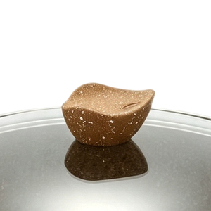 Marmites à soupe en aluminium commercial, surface anti-rouille et résistante aux rayures, 24/28 cm, effet granit, pour cantine et usage domestique quotidien - Product Image 6