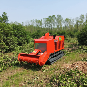 JINKE CE-Certification Tracked Remote Control Grass Cutter | <b>Brush</b> Cutting Machine for Farm and Forestry <b>Vegetation</b> Management - Product Image 1