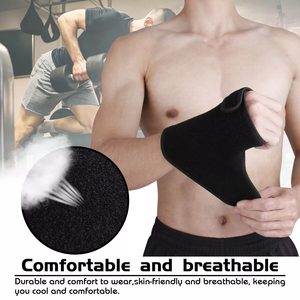 Bretelle da polso di dimensioni universali all'ingrosso. Cinturini da polso ortopedici regolabili con piastre in acciaio e materiale in Neoprene. - Product Image 4