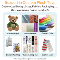 Peluche Lapin Gothique Personnalisée Effrayant et Mignon avec Yeux Inégaux, Douce et Confortante pour Enfants, Cadeau Réconfortant et Apaisant