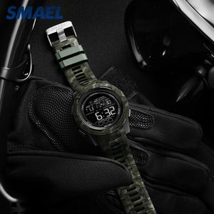 Reloj Deportivo SMAEL 8105MC de Camuflaje para Hombre, con Pantalla LCD Digital, Resistente al Agua, Cronógrafo, Correa de Plástico, Estilo Casual, Electrónico - Product Image 4