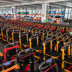 Chariot électrique pliable pour escaliers, capacité 200-400 kg, pour le transport de marchandises lourdes - Product Image 5
