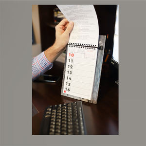 Le fabricant offre une planification hebdomadaire calendrier mural espace de mémo et informations d'almanch catalogue personnalisable - Product Image 6