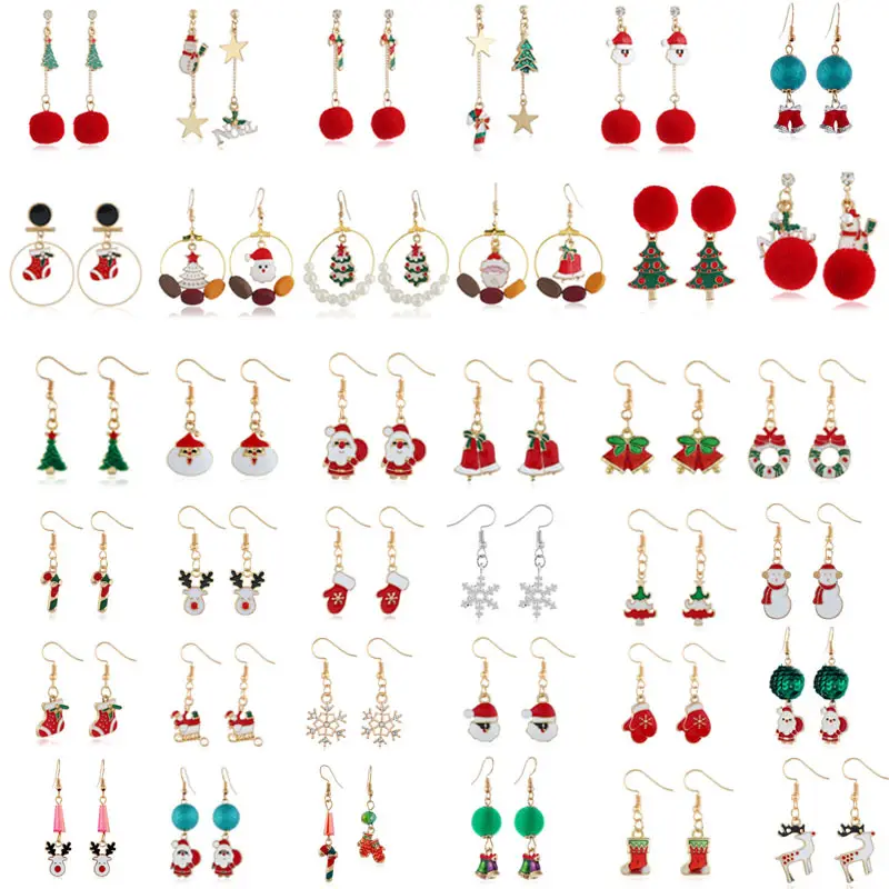 Quà Tặng Giáng Sinh Tuyên Bố Hợp Thời Trang Dangling Ngọc Trai Bông Tai Hooks Set Trang Sức Thời Trang Mạ Vàng Thiết Kế Drop Earrings Phụ Nữ