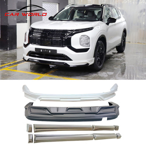 Kit de Carrocería para Auto 2023 con Alerón Delantero, Alerón Trasero y Faldones Laterales, Material Plástico ABS, Sin Color, para 2024 - Product Image 5