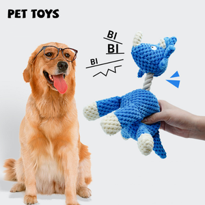Nuovo Giocattolo per Animali a Forma di Nodo, Elefante Squeaky per Cani, Accessori per Cani, Compagno e Bambola Interattiva - Product Image 2